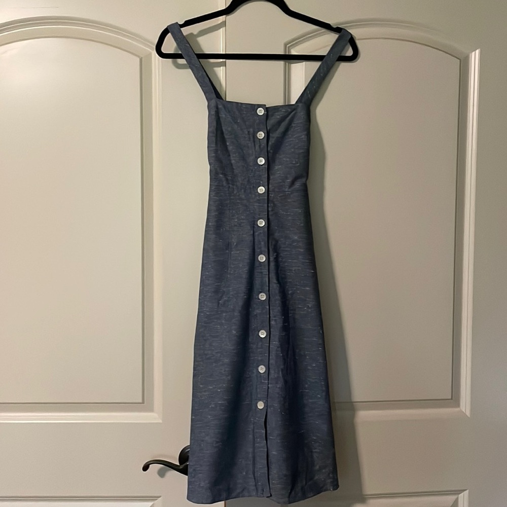 Madewell Blue Button-Down Dress